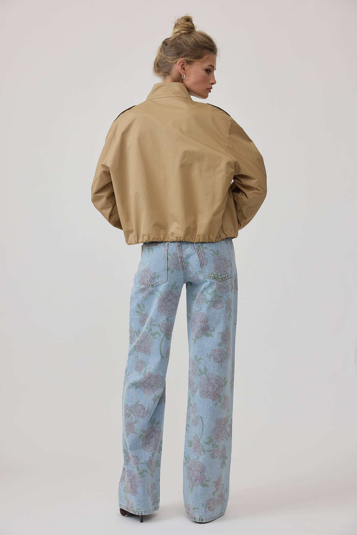 Monique Modern Cropped Utility Jacket