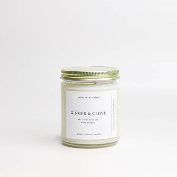 Minimal Candle / Ginger + Clove
