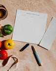 Weekly Meal Planner & Grocery List, Undated - Tablecloth