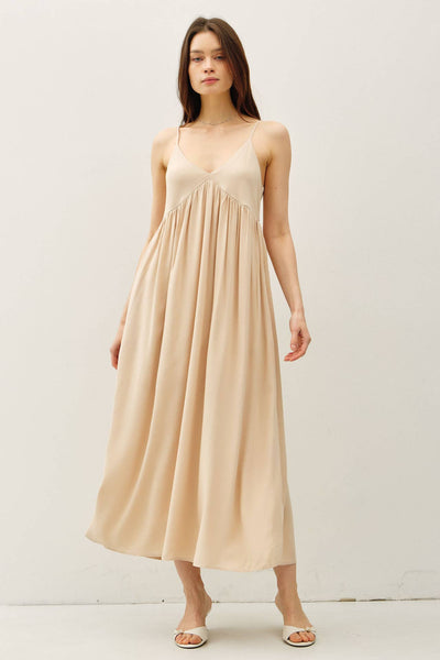 Breezy Baby Doll Maxi Dress - Cloth + Cabin