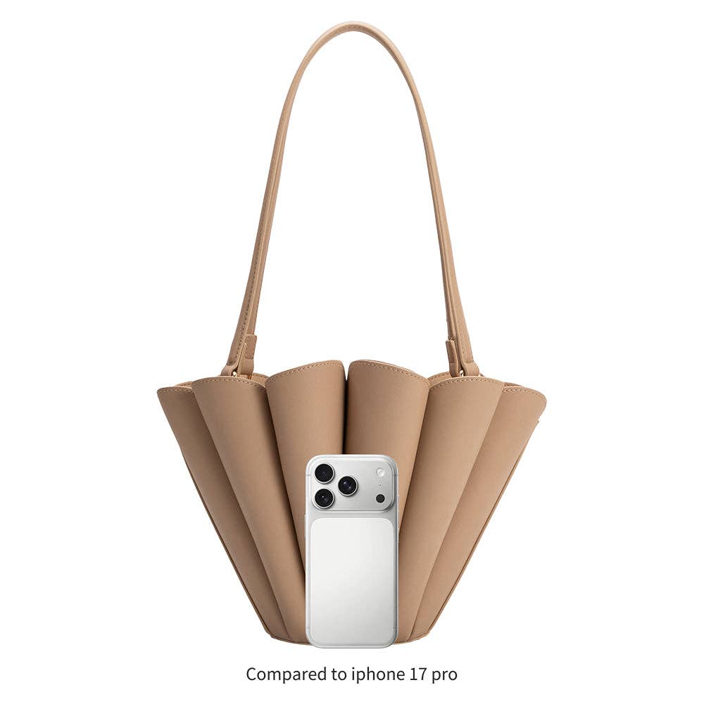Shellie Nude Shoulder Bag - Cloth + Cabin
