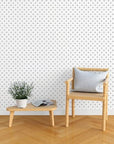 Gem Geo Grey Peel and Stick Wallpaper