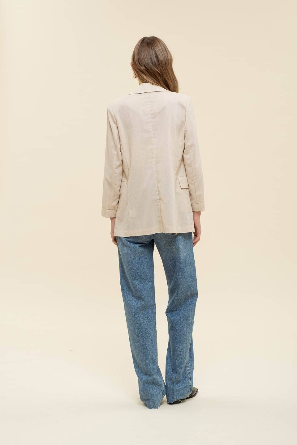 Miah Linen Blend Blazer