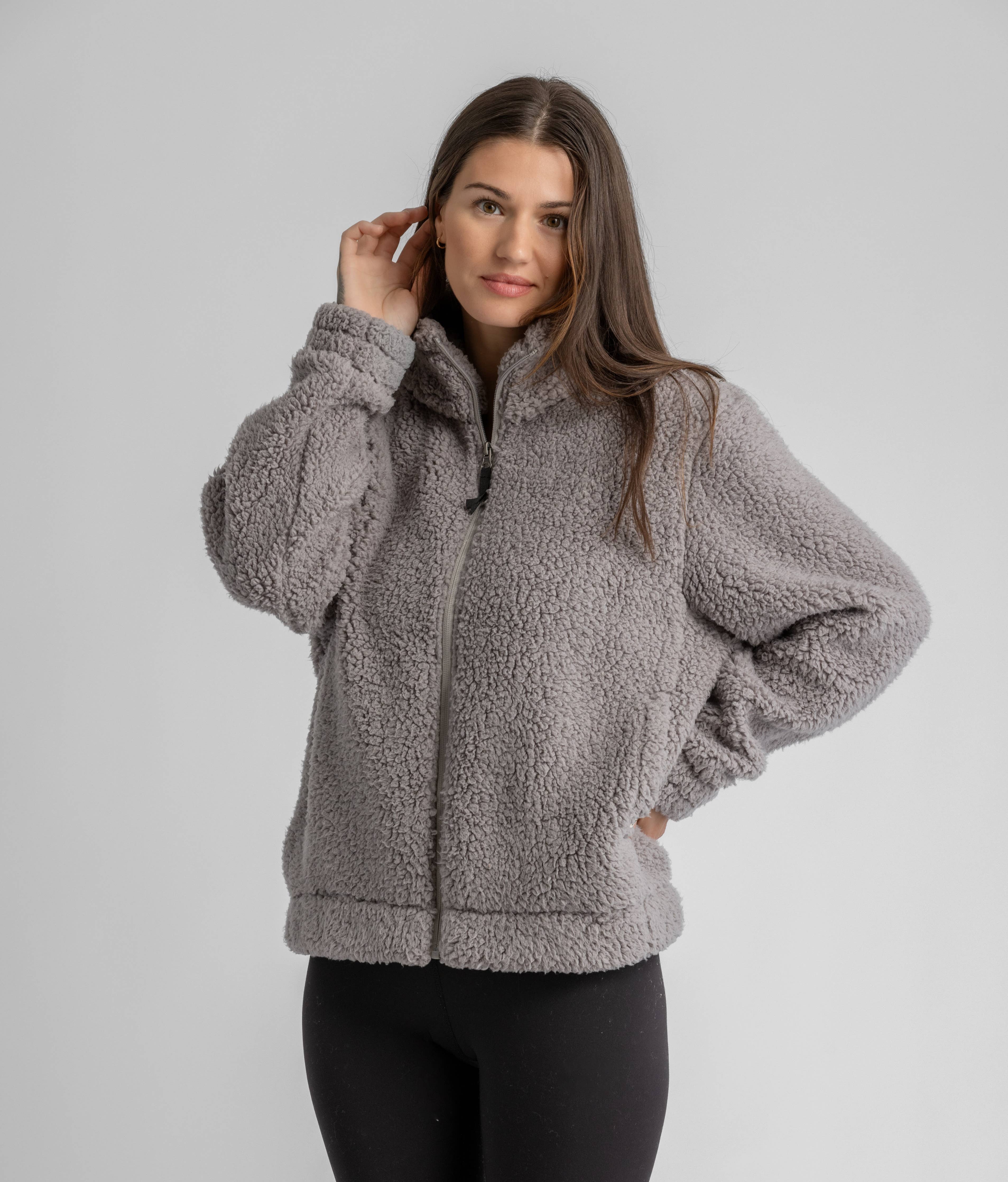aere／アエレ／shaggy jacket coat 36 Efisa B-Move Light Perforated Women's Show Coat - Equiline