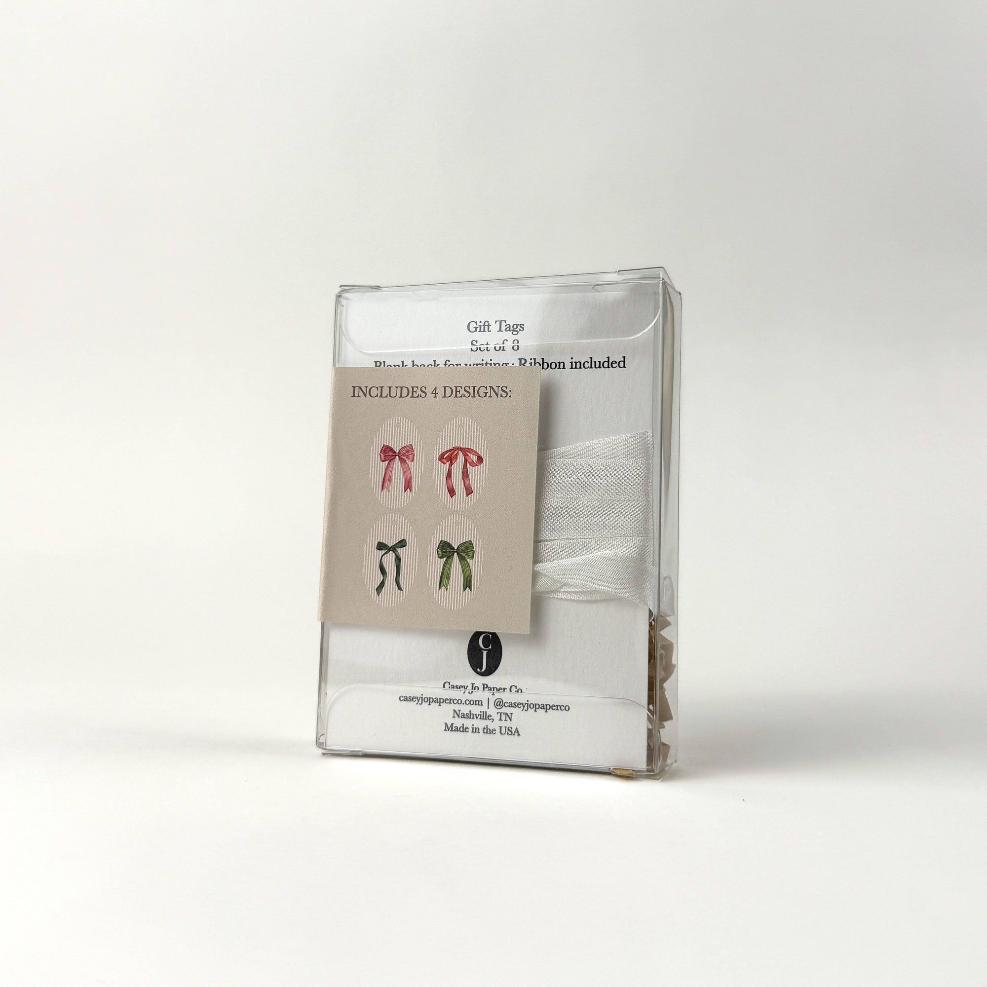 Bow Gift Tags - Cloth + Cabin