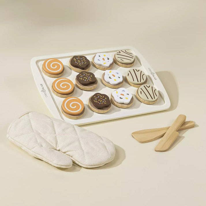 Wooden Cookies Playset and Accessories