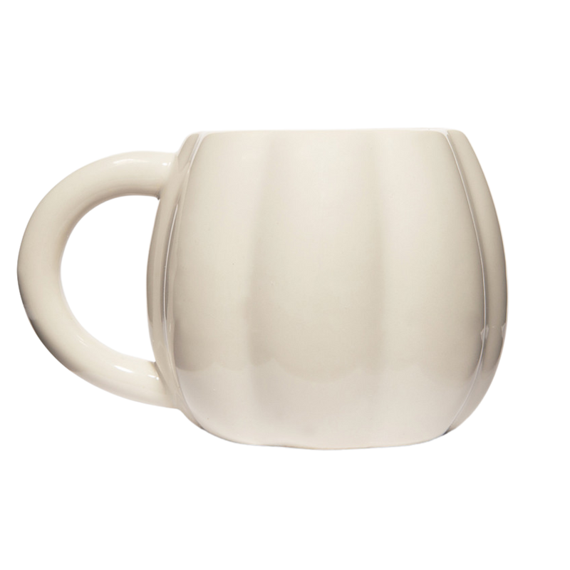Cream Pumpkin Coffee Mug - Cloth + Cabin