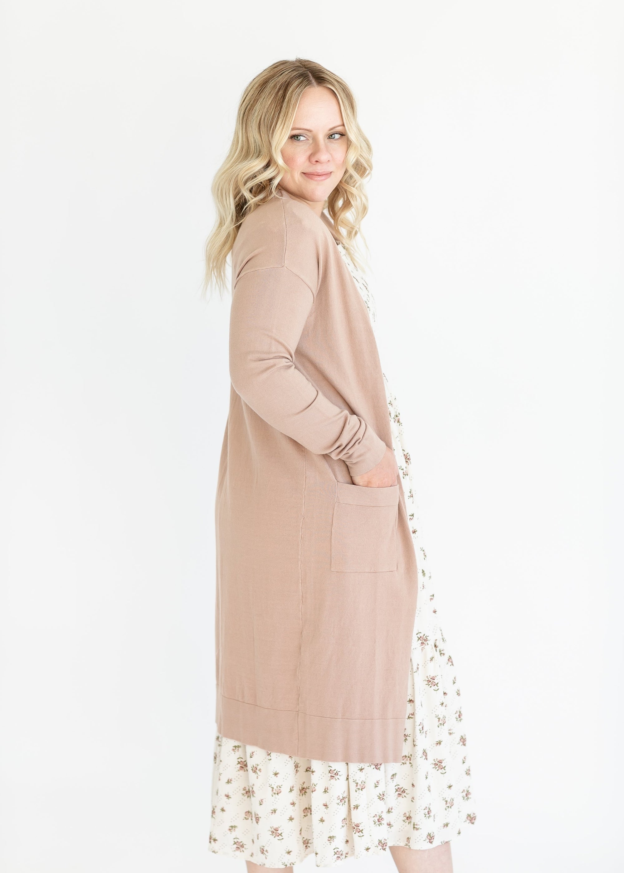 Essential Long + Soft Cardigan