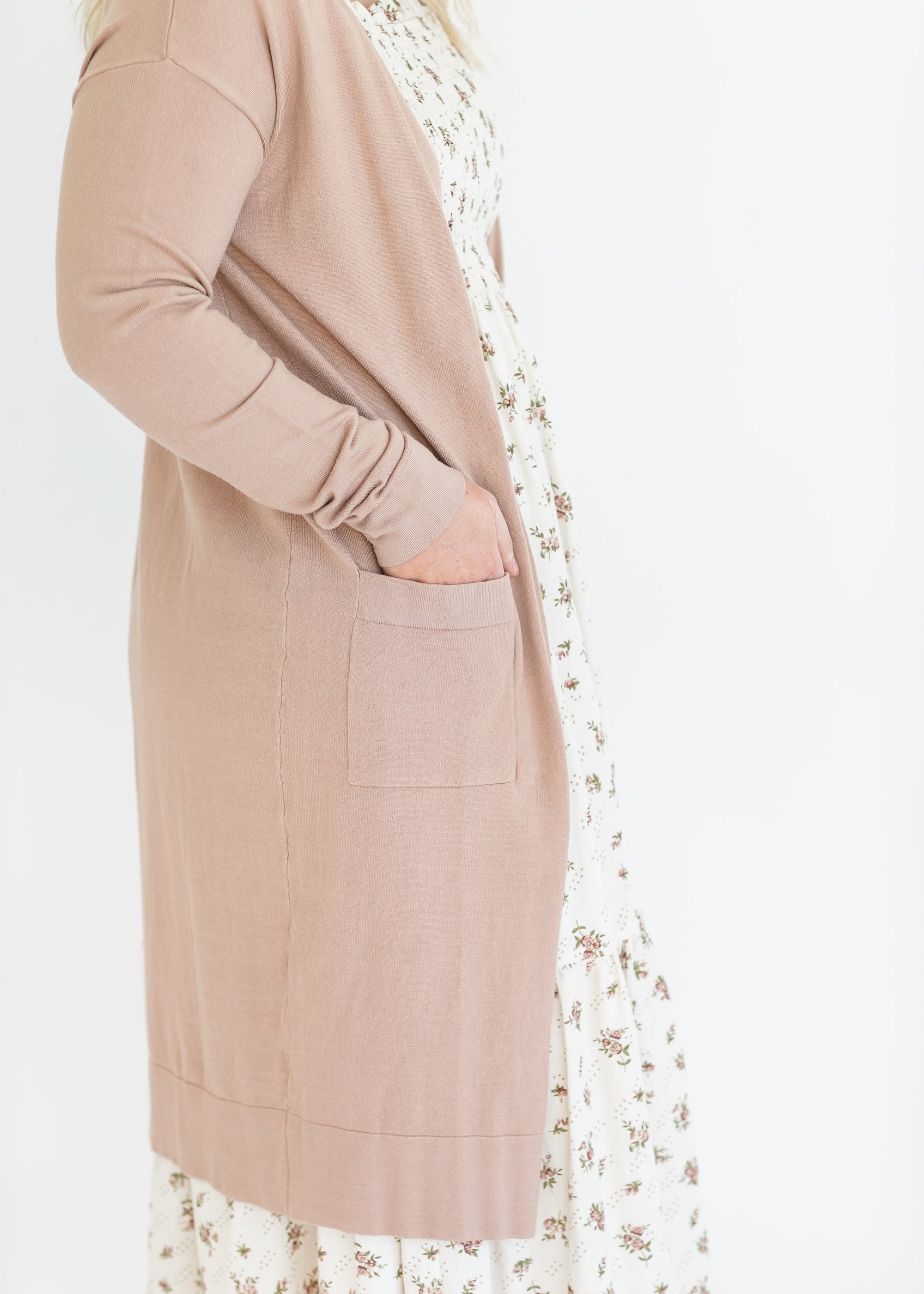 Essential Long + Soft Cardigan