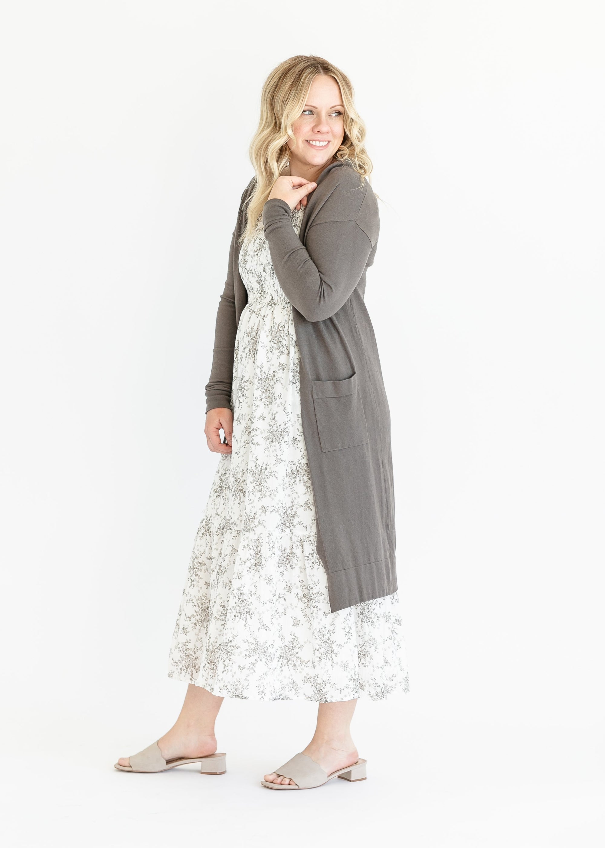 Essential Long + Soft Cardigan