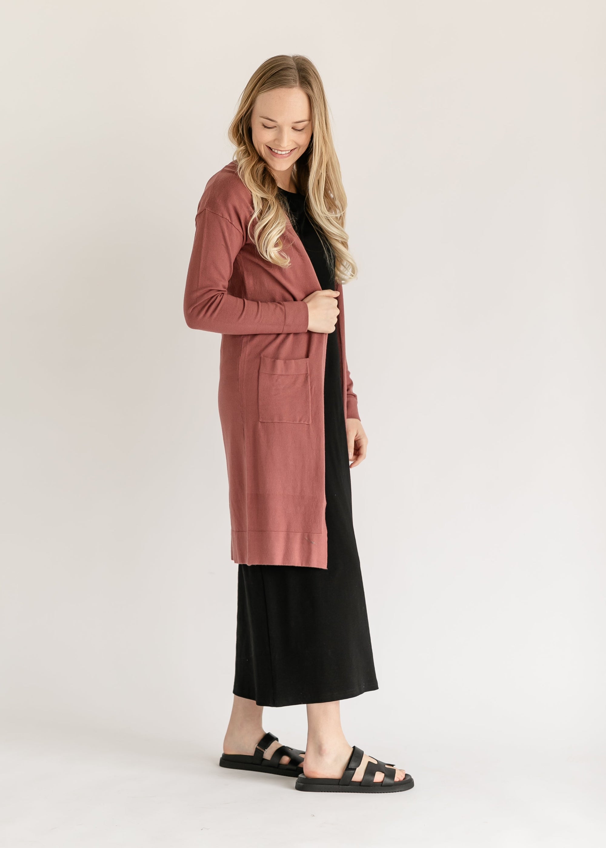 Essential Long + Soft Cardigan