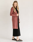 Essential Long + Soft Cardigan