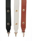 Evelynn Eyelet Vegan Leather Strap