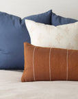 Wren In Spice Lumbar Pillow Cover