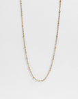 Stainless Steel Satellite Chain Necklace - Gold