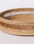 Circle Rattan Trays