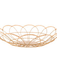 Wire & Cane Flower Basket