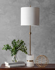 Charlotte 31" Marble Table Lamp