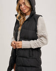 Longline Puffer Vest