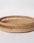 Circle Rattan Trays