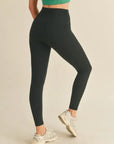 Black Aligned Performance High-Rise Leggings