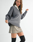 Tamara Oversized V-Neck Sweater