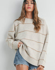 April Striped Sweater