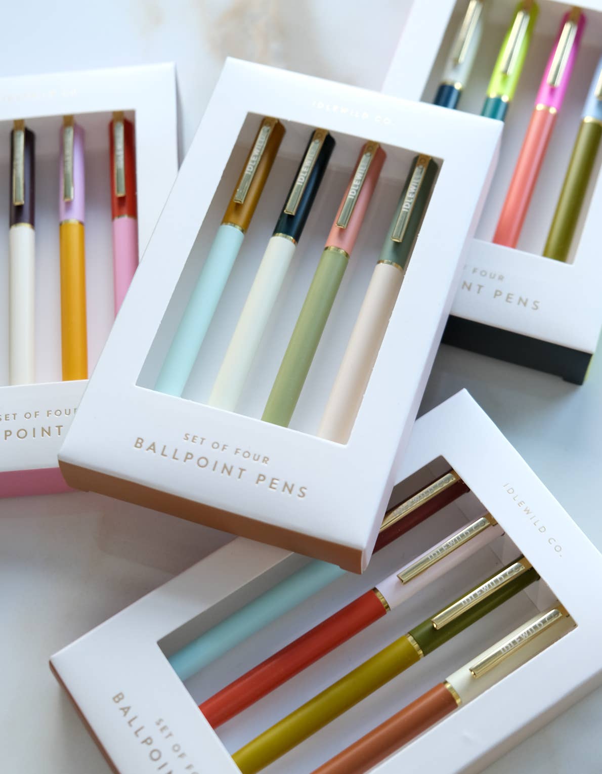 Paris City Pallet Pens, Set of Four - Cloth + Cabin