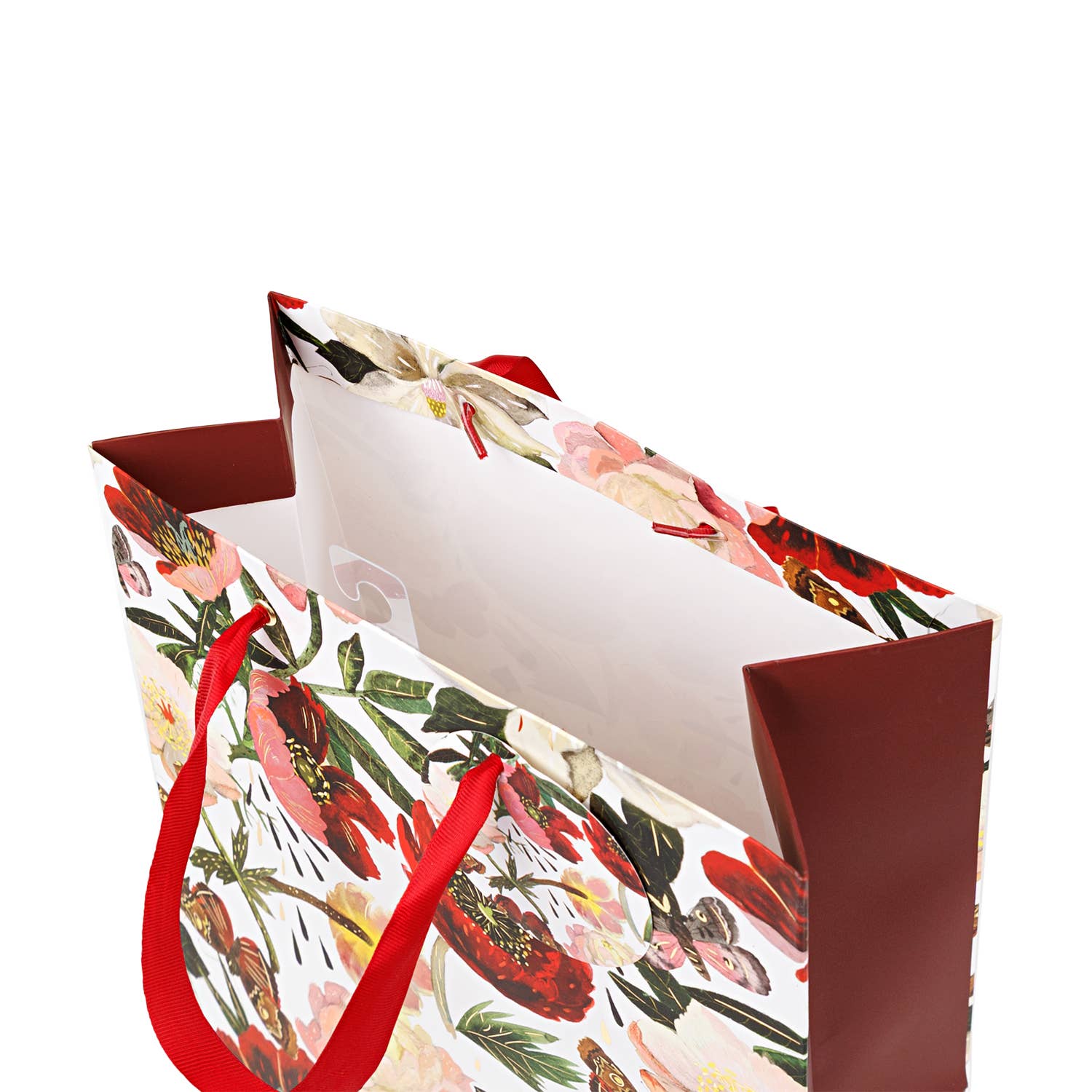 Medium Gift Bag - Peonies