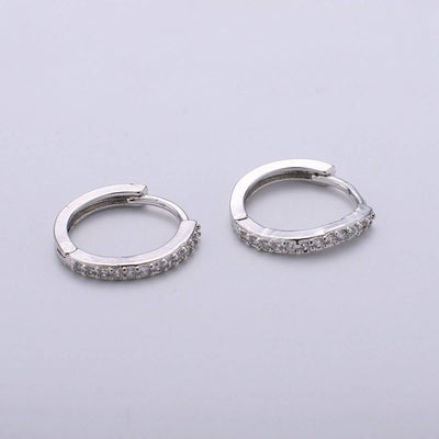 Thin Mini Ear Huggie Hoop Earrings
