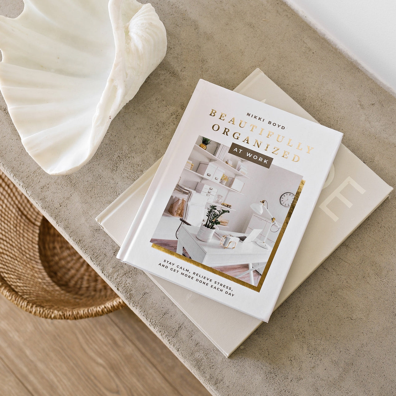 Beautifully Organized at Work Hardcover Book – Maison Blanc