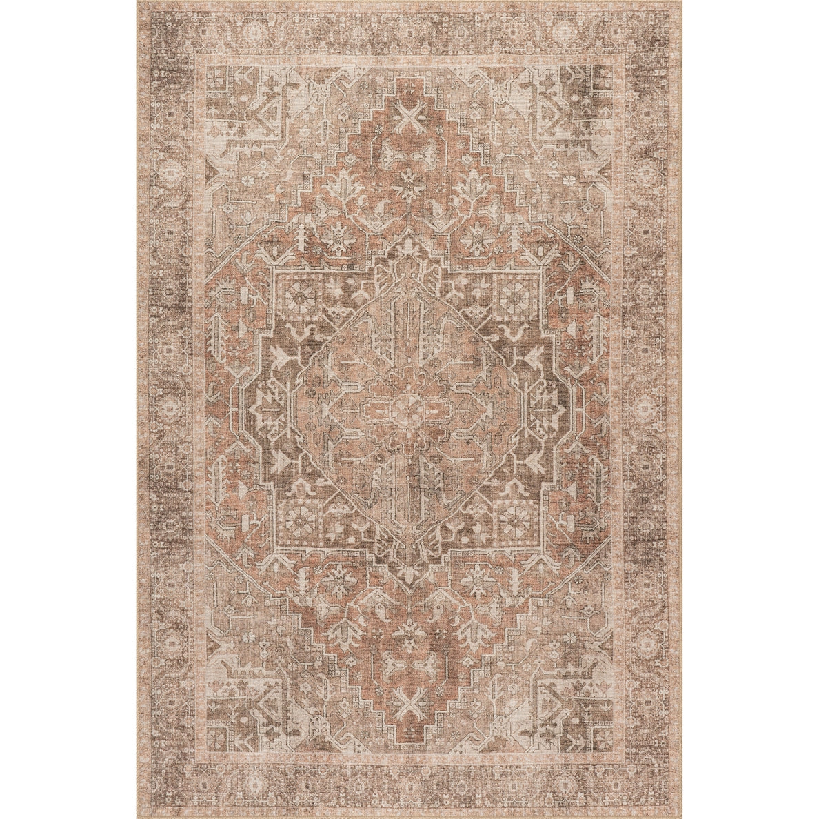 Nuloom Hillstone Collection Mariposa Medallion Area Rug