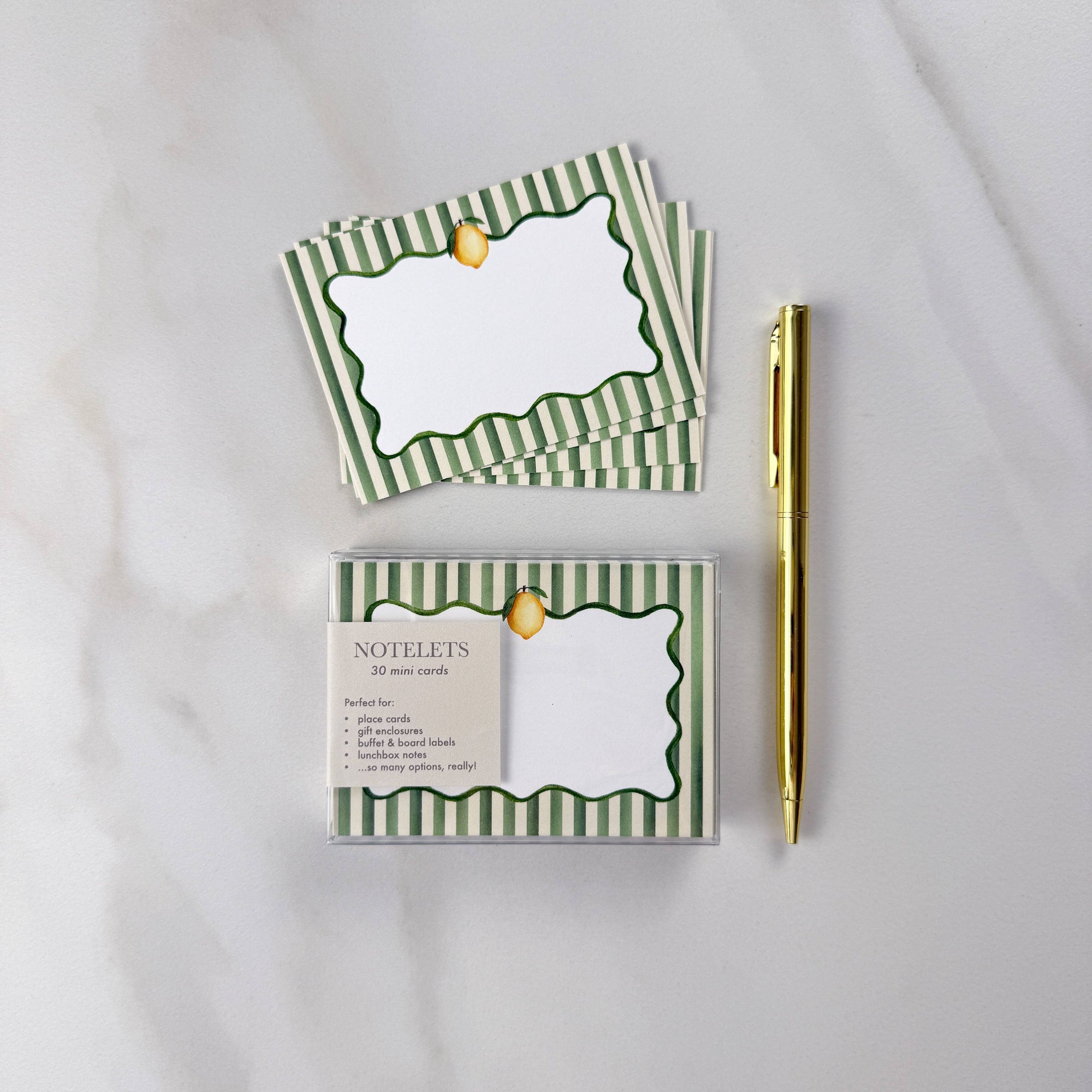 Lemon Notelets - Cloth + Cabin