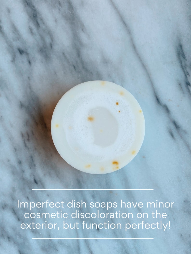 Organic Solid Dish Soap Tin