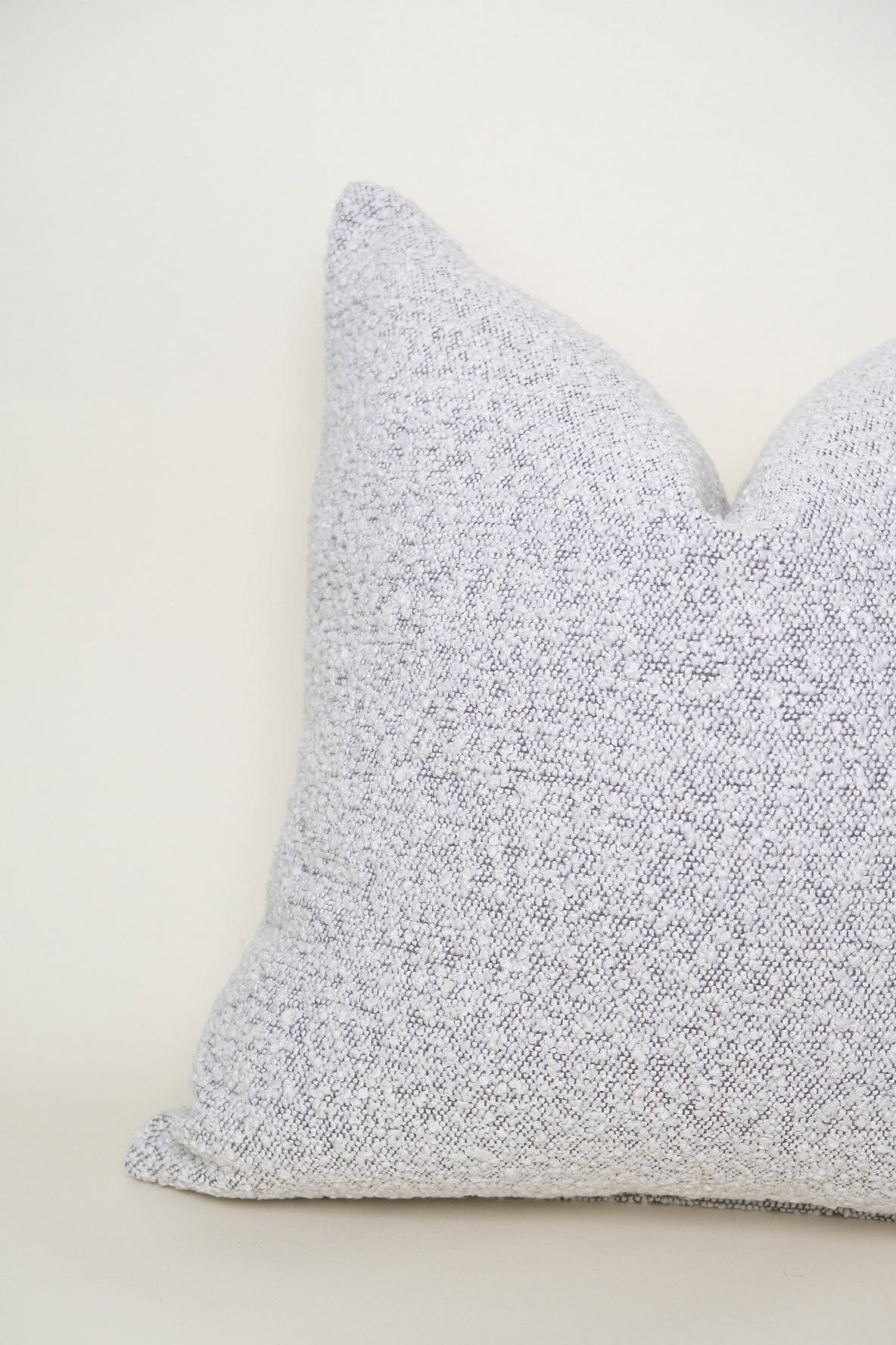 Boucle Pillow: Fog