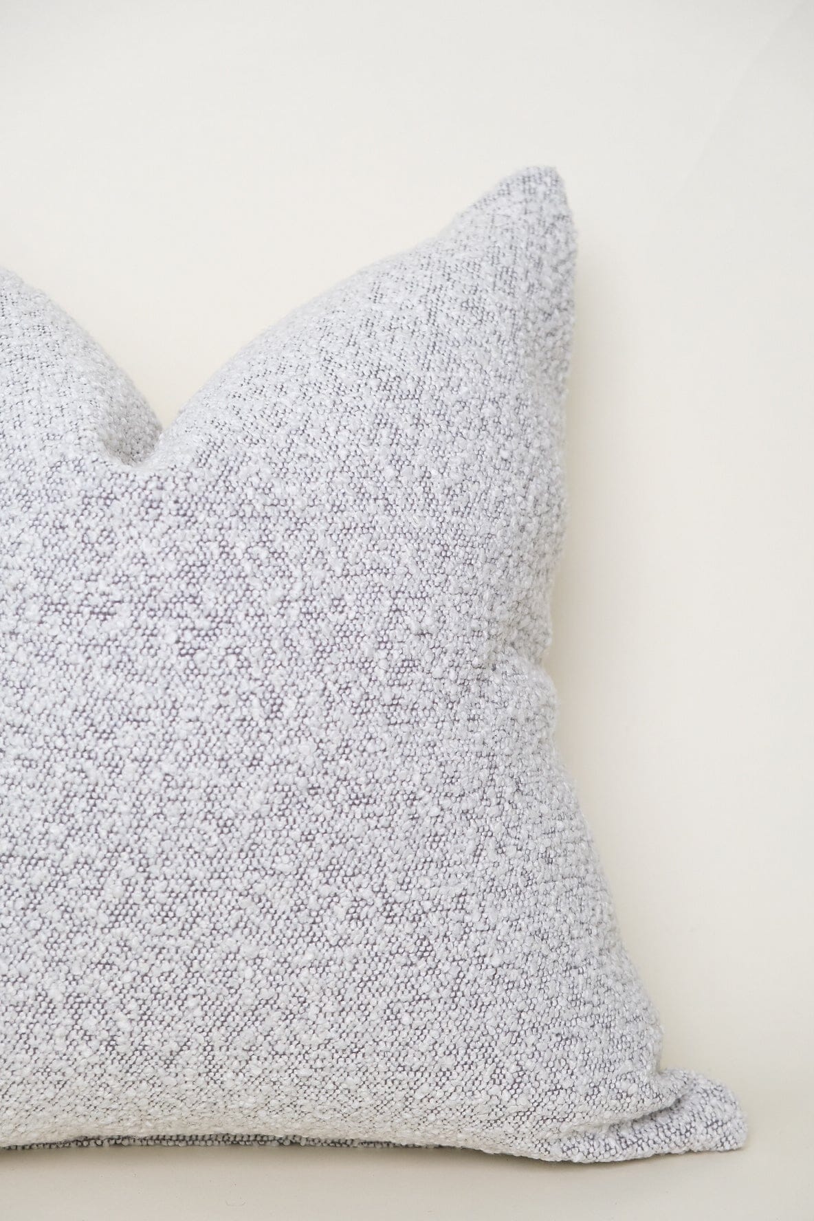 Boucle Pillow: Fog