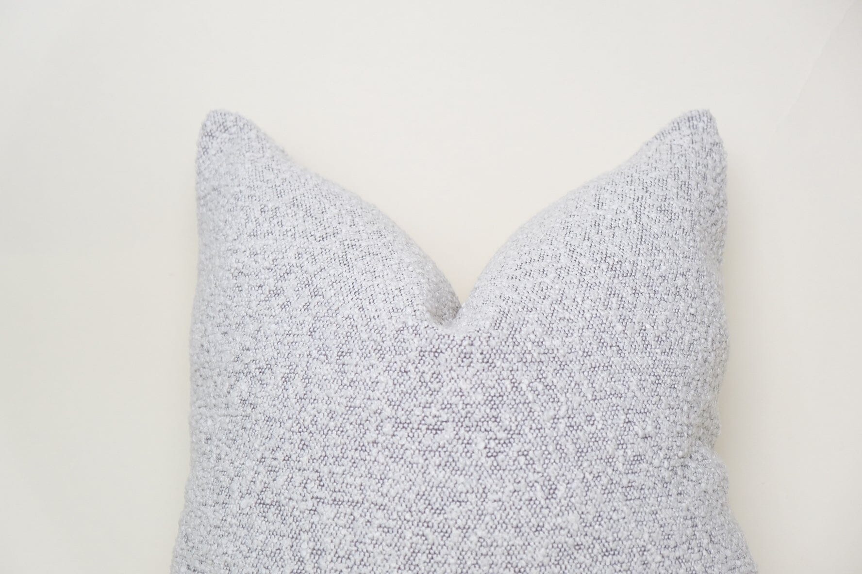 Boucle Pillow: Fog