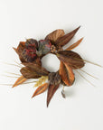 Magnolia Leaf Mini Wreath