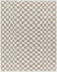 Checkered Shag Rug