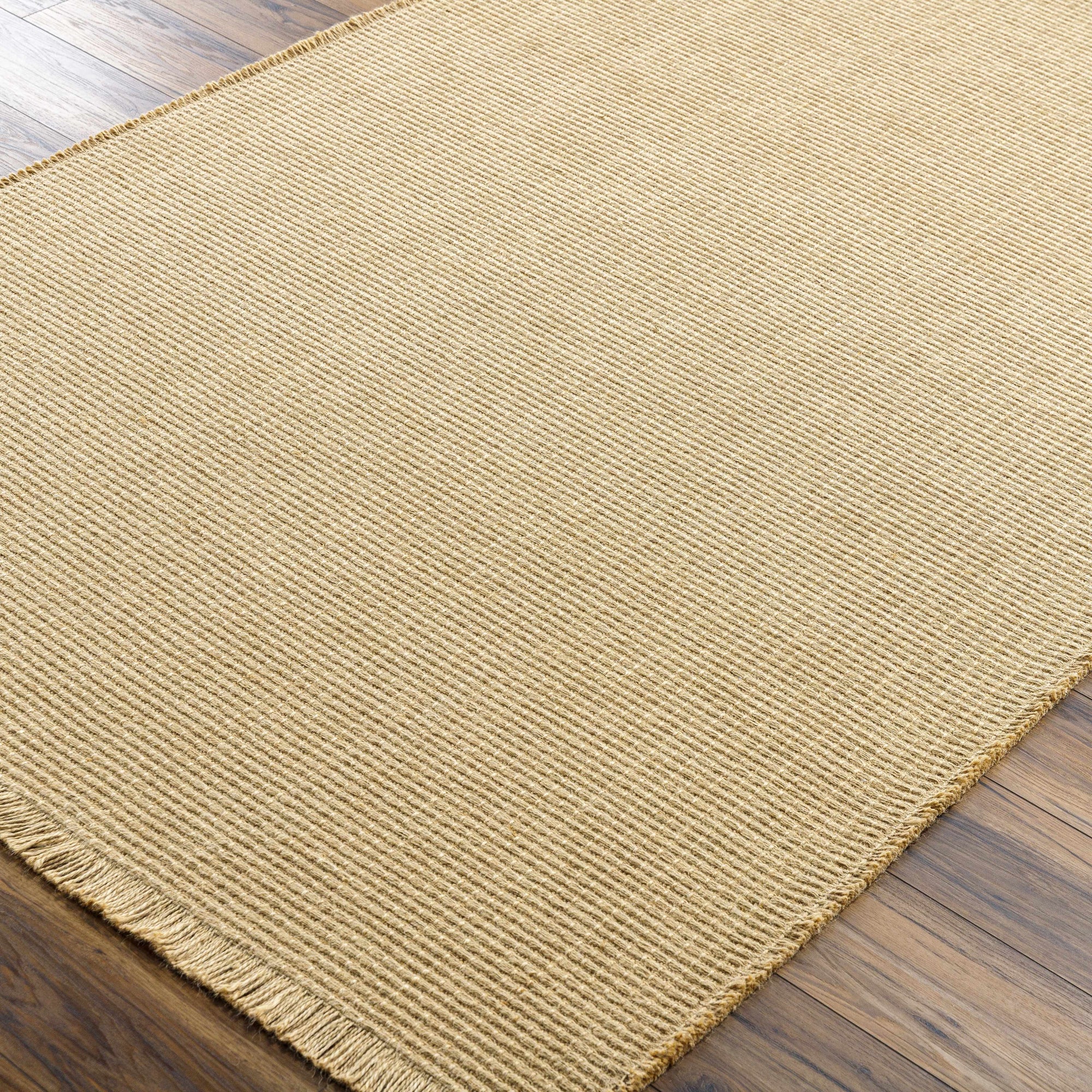 Kimi Jute Light Beige Area Rug