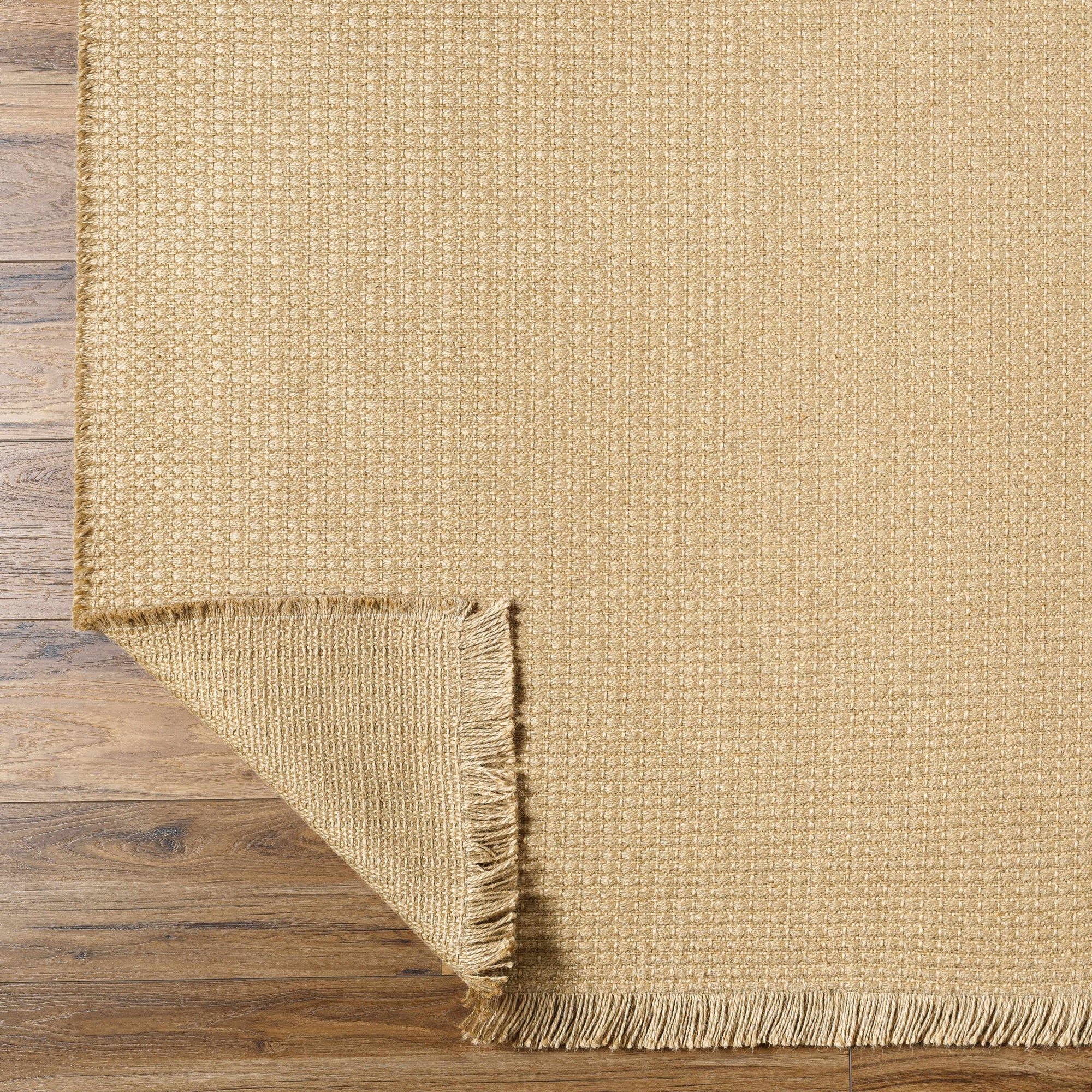 Kimi Jute Light Beige Area Rug