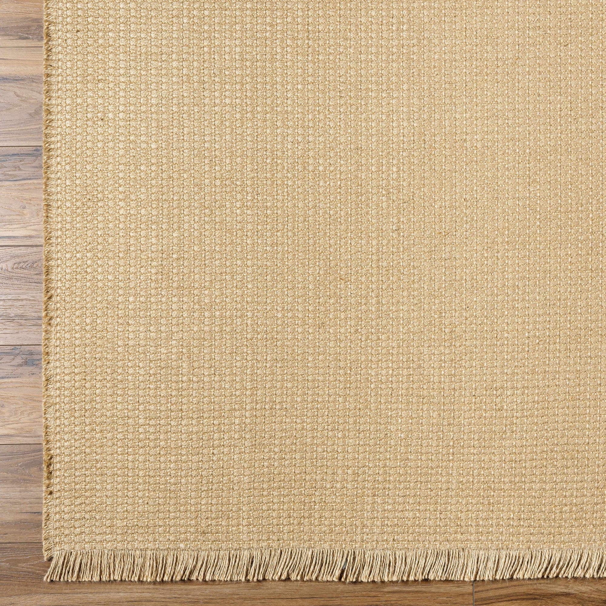 Kimi Jute Light Beige Area Rug