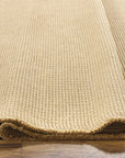 Kimi Jute Light Beige Area Rug