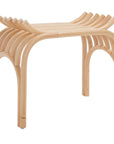 Strix Curved Rattan Stool