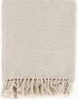 Thelma Throw Blanket / Cream