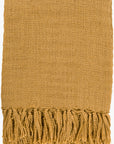 Tilda Throw Blanket - Mustard