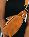 Waverly Woven Sling Bag