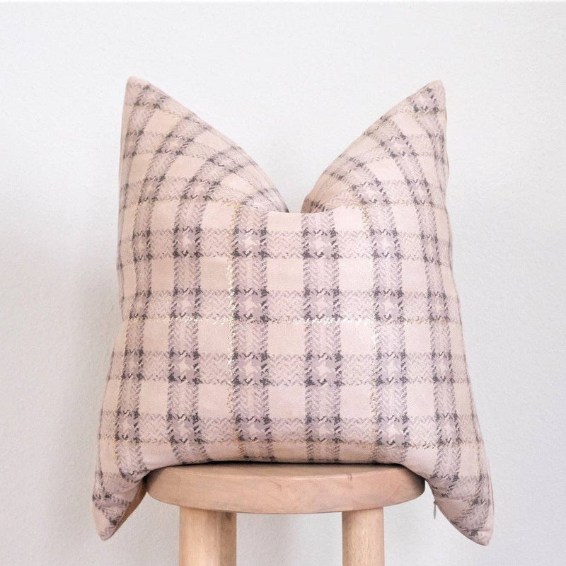 Tartan Suede Pillow - Cloth + Cabin
