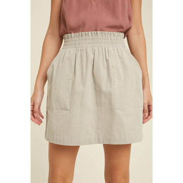 Alice Corduroy Mini-Skirt
