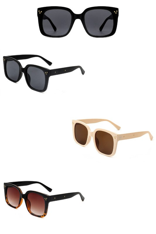 Square Retro Vintage Cat Eye Sunglasses